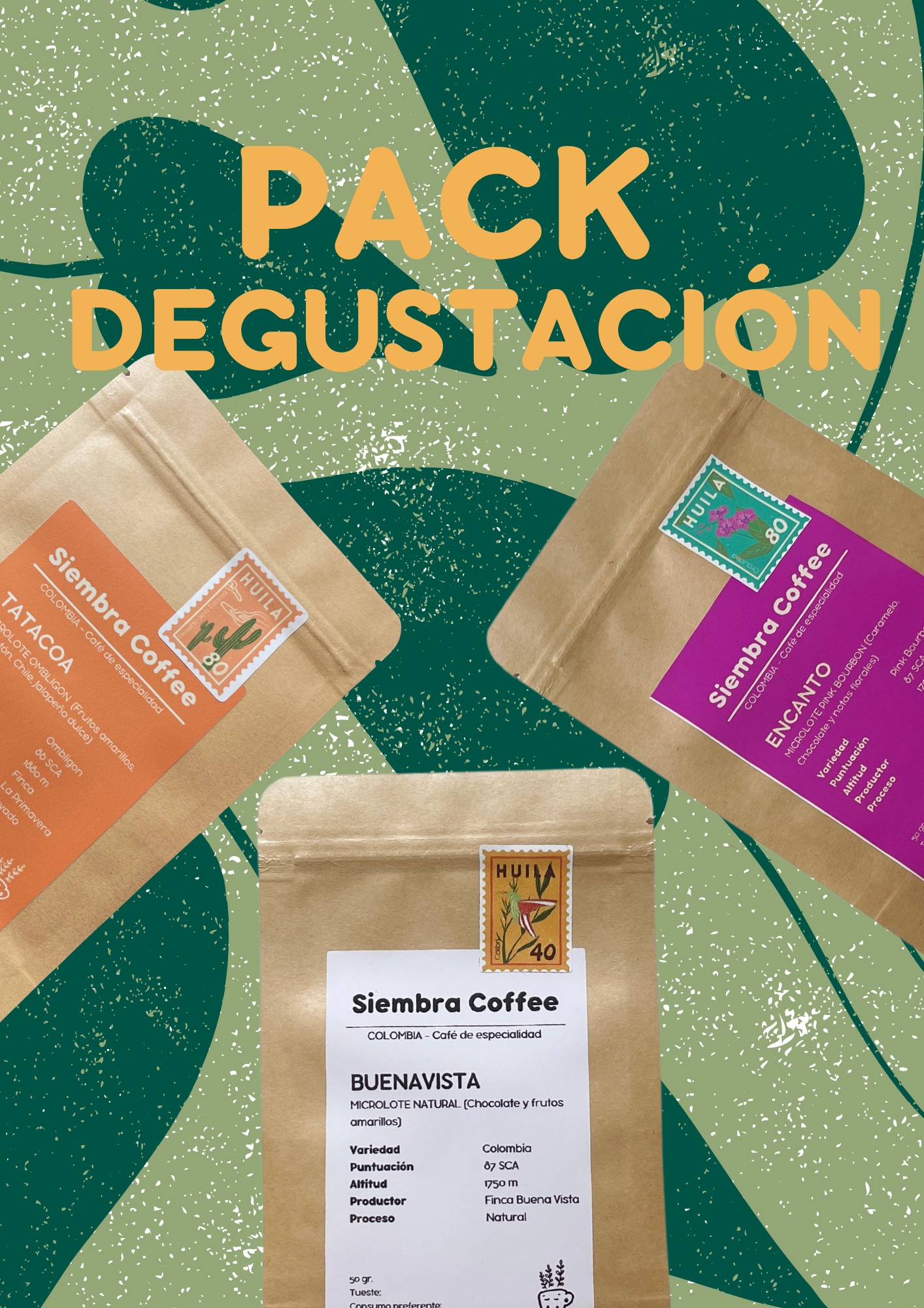 PACK DEGUSTACIÓN - Siembra Coffee